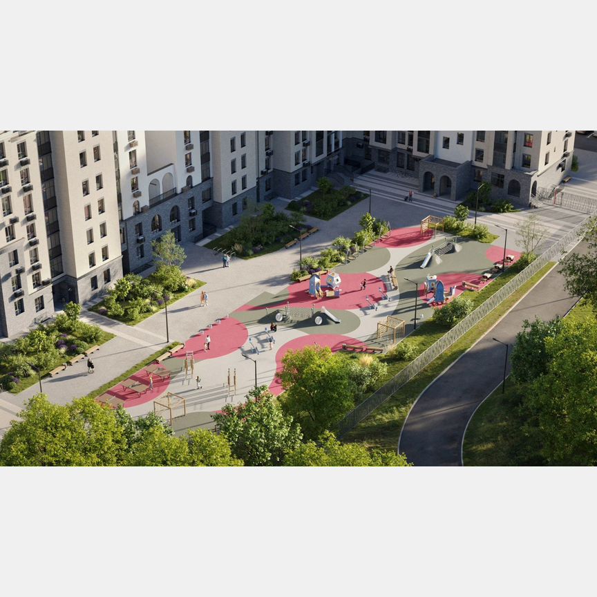 3-к. квартира, 71,4 м², 1/15 эт.