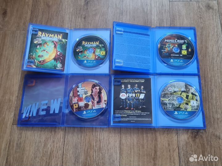 Гта5,майнкрафт,фифа 17, Rayman legends