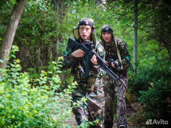 Выездной лазертаг