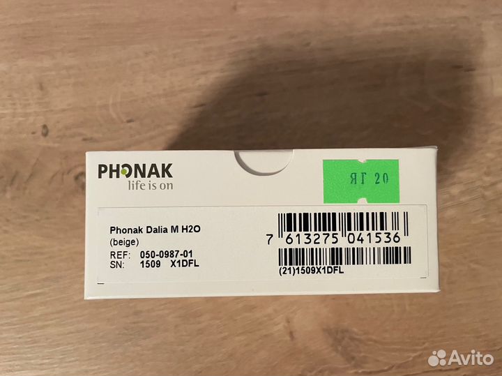 Слуховой аппарат phonak dalia m h2o