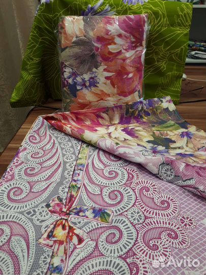 Постельное белье с европростыней