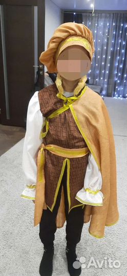 Новогодний костюм принца на мальчика 6-8лет