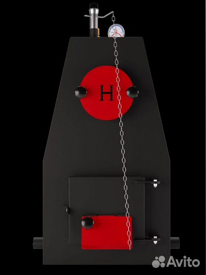 Твердотопливный котёл 50 квт