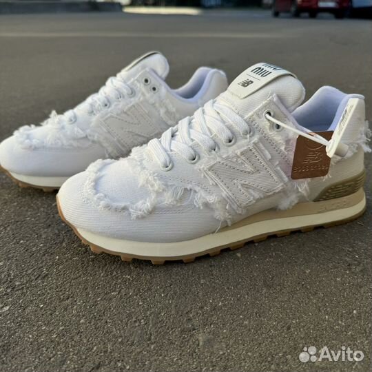 Кроссовки New balance 574 x miu miu