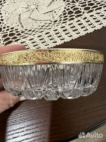 Ваза хрусталь