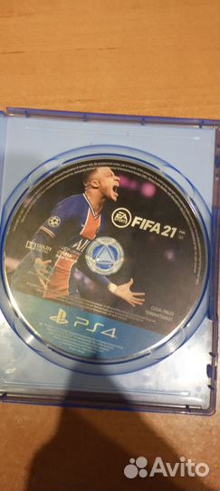 Продам fifa 21 на ps4