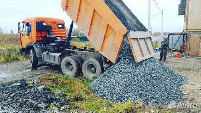 Щебень 5-20 Бесплатная доставка машина 5 тонн