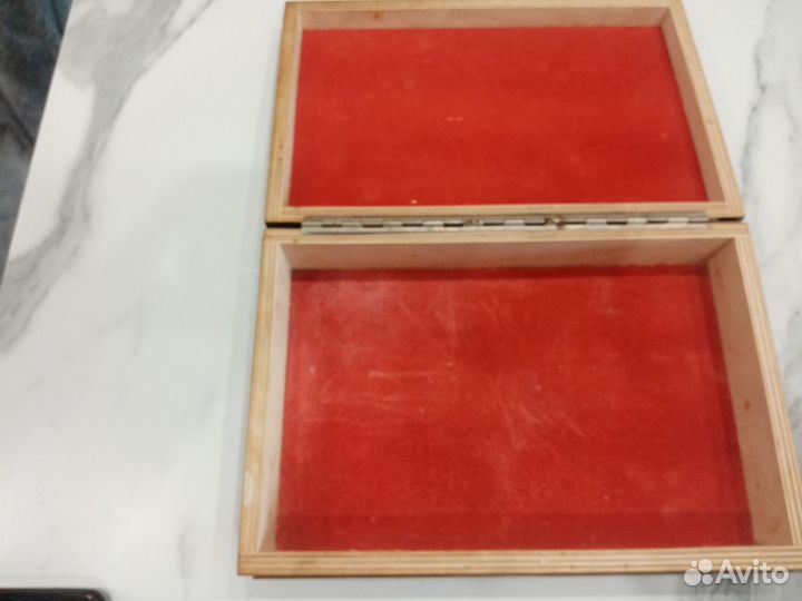 Шкатулка девушка с васильками СССР