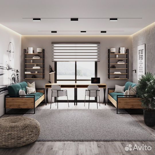 Двухъярусная кровать для хостела