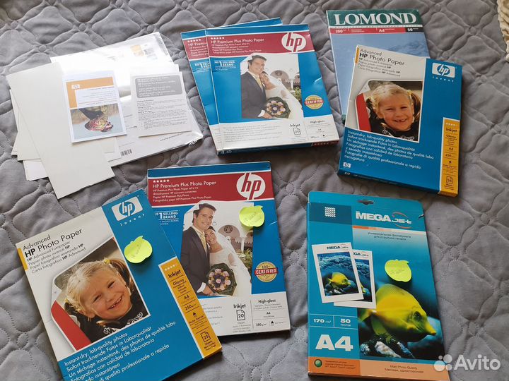 Фотобумага hp megajet lomond