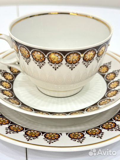 Чайное трио фарфор СССР