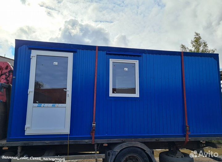 Вагончик строительный 6 x 2.4 м