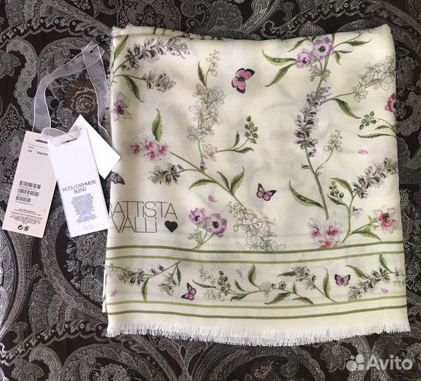 Шаль Giambattista valli Louis Vuitton