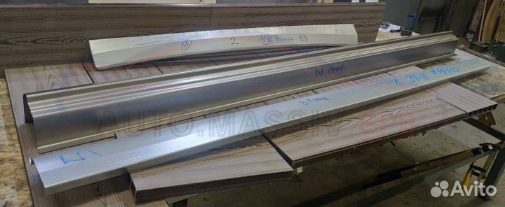 Ремонтные пороги Volkswagen Bora 1 дорест