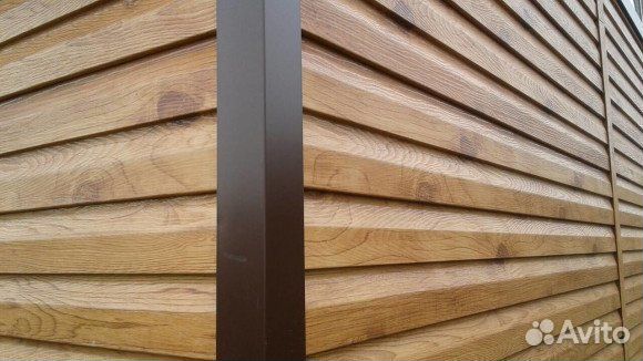 Сайдинг металлический(толщина металла 0,5мм)