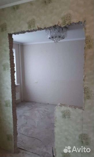 Демонтаж. Кирпичная кладка