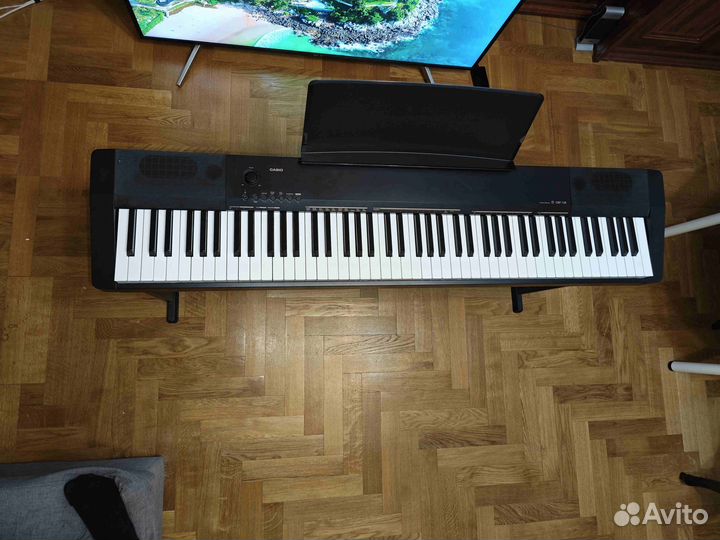 Цифровое пианино Casio CDP-130BK с подставкой
