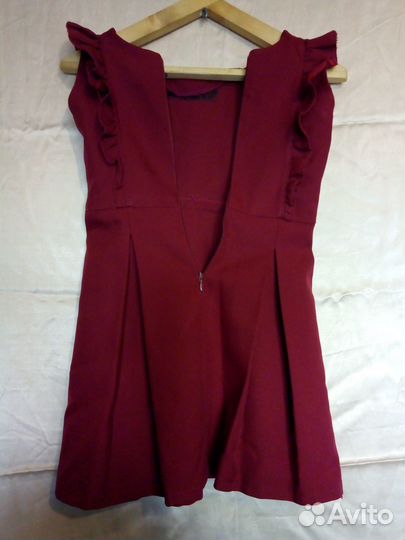 Школьная форма для девочки 134. 9 лет. Бордовая