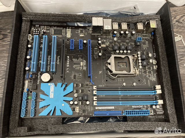 Материнская плата asus P7P55 LX купить в Санкт-Петербурге | Электроника ...