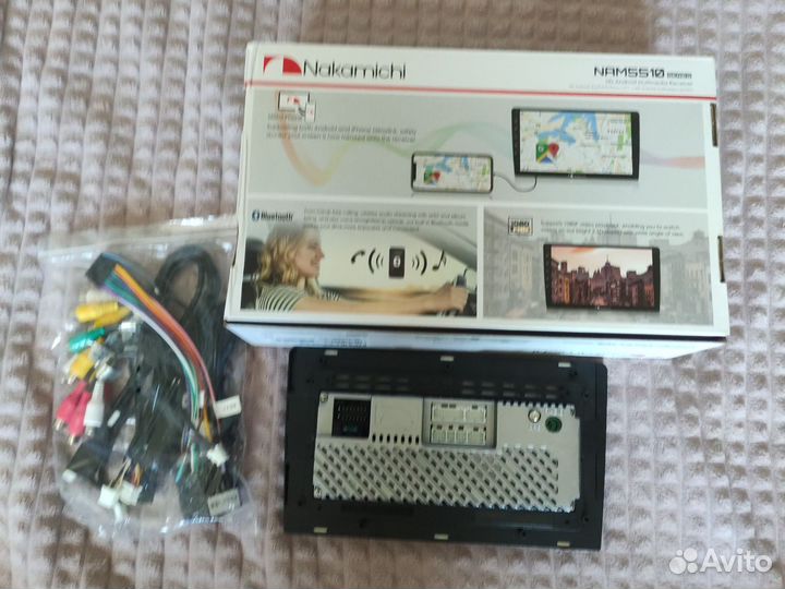 Магнитола 2 din Nakamichi NAM 5510 4/64 9 дюймов