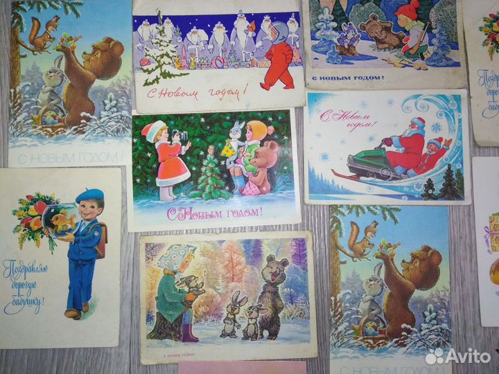 Открытки зарубин СССР цена за лот