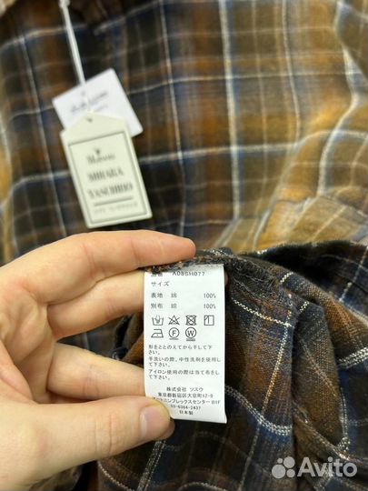 Рубашка maison mihara yasuhiro (стиль 2025)