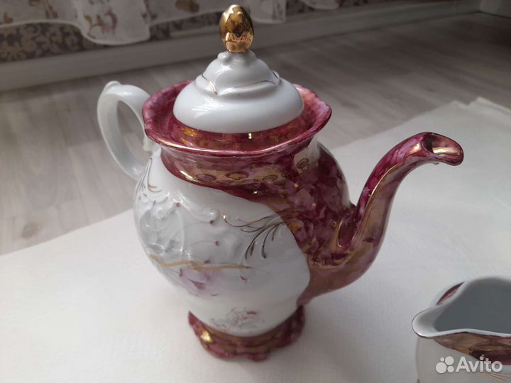 Чайный сервиз фарфор новый