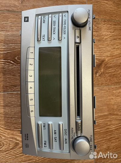 Автомагнитола штатная toyota camry 40