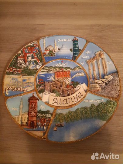 Сувенирные тарелки. Стамбул.Алания