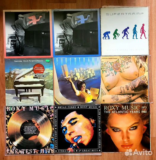 Винил бу Европа список + новинки июль