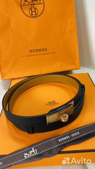 Ремень Hermes kelly belt