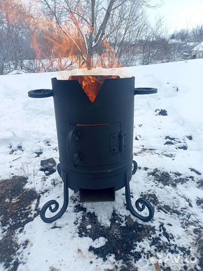 Печь под казан