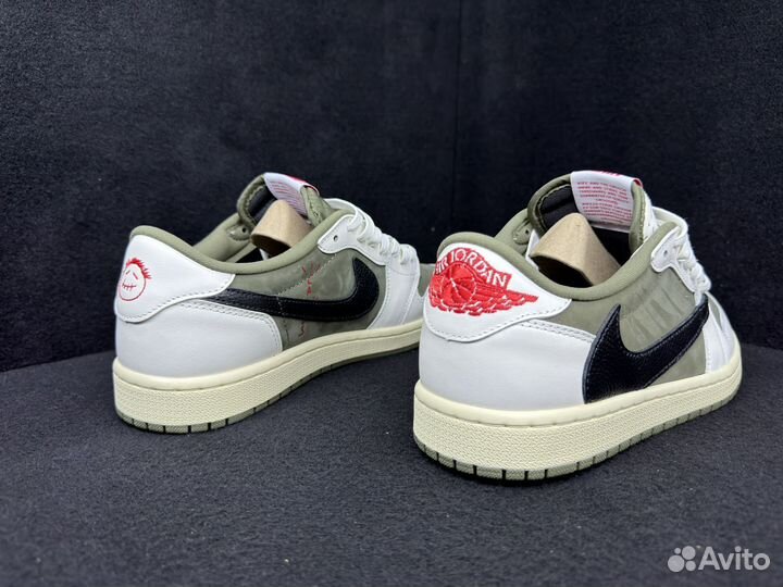 Nike Air Jordan 1 low x Travis Scott Medium Olive