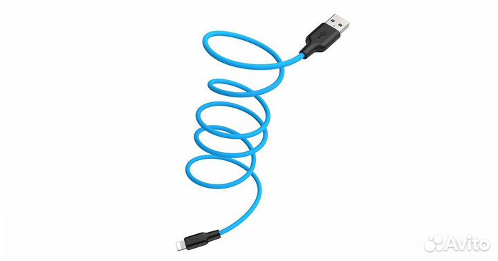 Кабель hoco X21 Plus Silicone charging cable for L