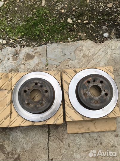 Тормозные диски toyota camry 55