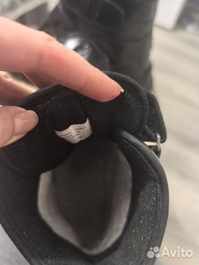 Ботики женские зимние 40