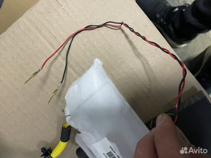 Подушка безопасности левого сиденья