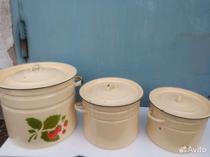 Кастрюля эмалированная 20 л