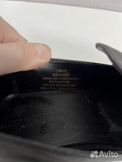 Karl lagerfeld размер 37,5 оригинал