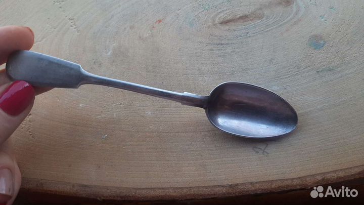 Коллекционная серебряная ложка Москва царская Росс