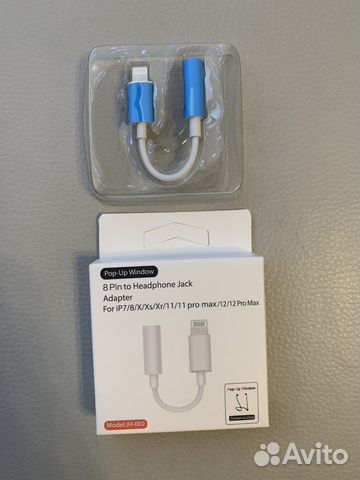 Переходник lightning 3.5 jack