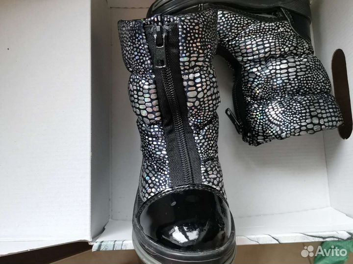 Полусапоги детские зимние 22-23 размер