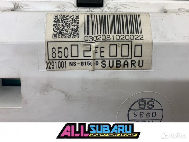 Панель приборов Subaru Impreza Wrx Sti GDB EJ207