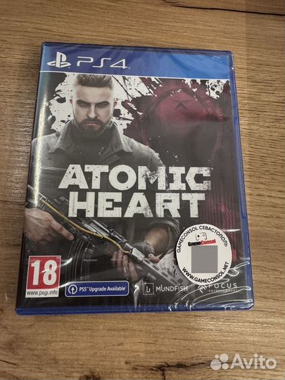 Atomic Heart диск для PS4 новый