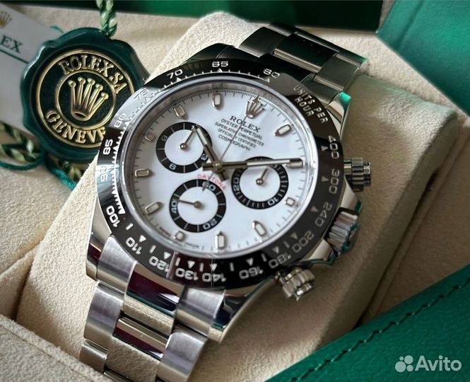 Часы Rolex Daytona белые