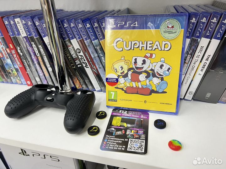 Cuphead ps4 диск (новый)