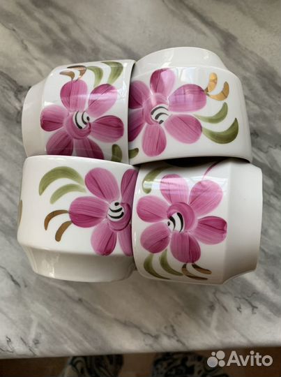 Фарфоровые чашки дфз Вербилки