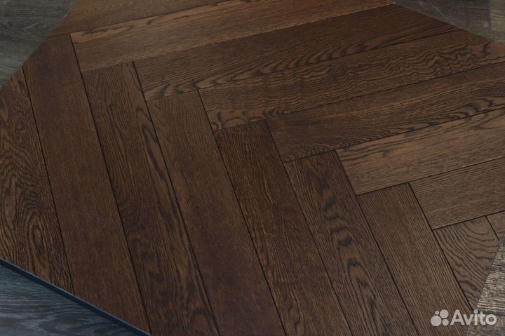 Паркет / Замковая паркетная доска елочка