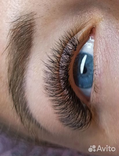 Наращивание ресниц на дому