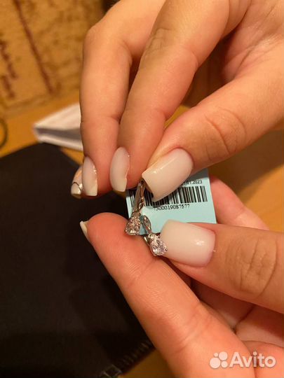 Серебряные серьги